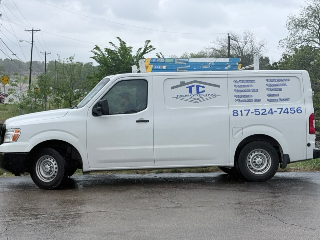 TC Remodeling branded service van